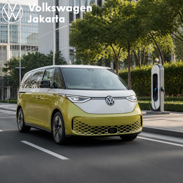 Jarak Tempuh VW ID. Buzz Sekali Charge