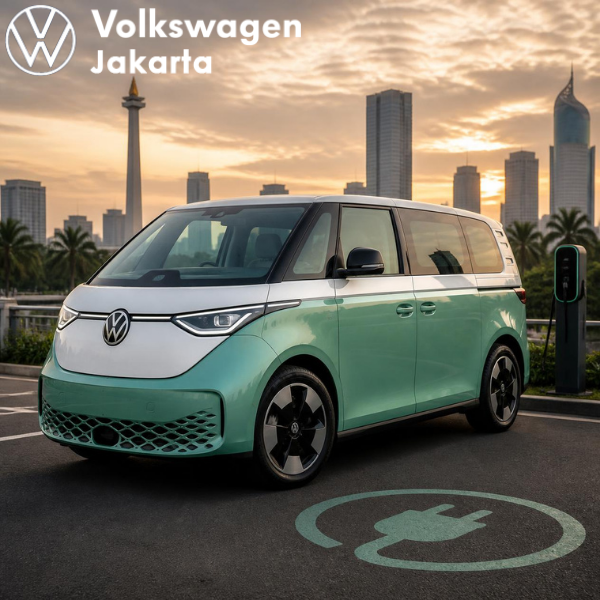 Test Drive VW ID. Buzz Jakarta