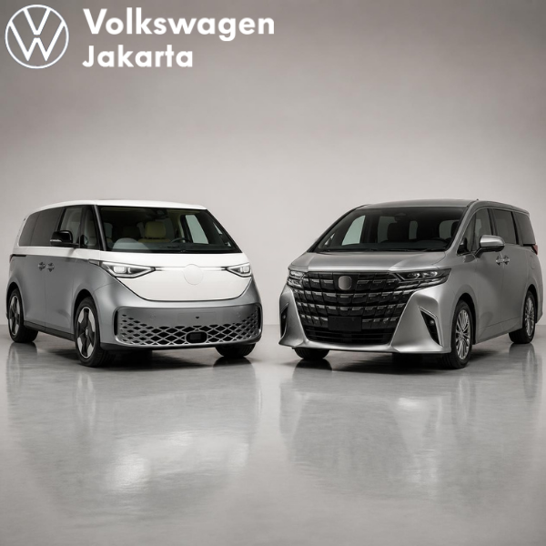 VW ID. Buzz vs Alphard Listrik